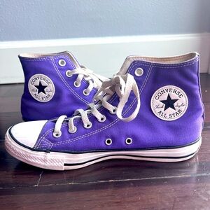 Purple Converse All Stars